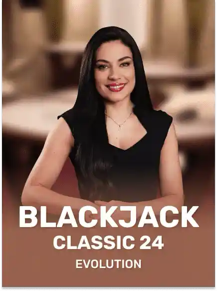 Blackjack Classic 24 game tile
