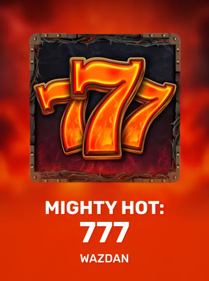 Mighty Hot: 777 game tile